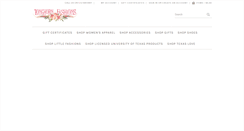 Desktop Screenshot of longhornfashions.com
